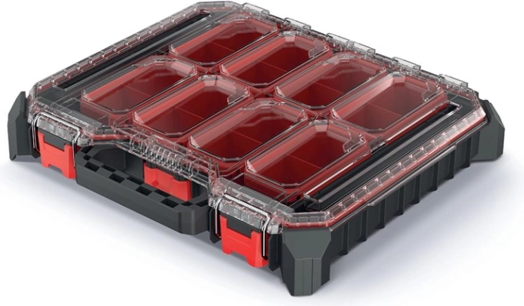 Organizer na elementy 44,5 × 39 × 7,7 cm, czarny