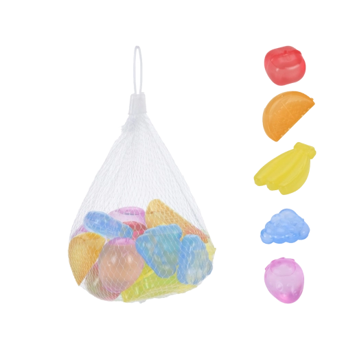 Zestaw 18 wielokrotnego użytku owocowych kostek lodu