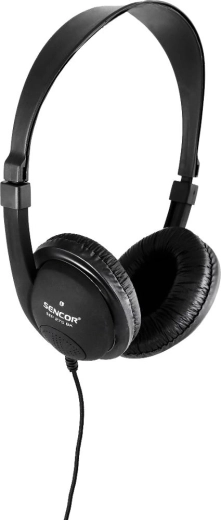Zamknięte słuchawki stereo Sencor SEP 275BK