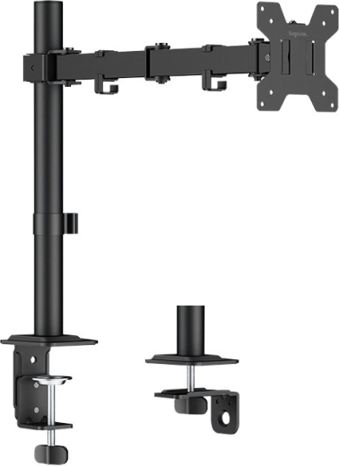 Biurkowy uchwyt na monitor 17–32" LOGILINK, stalowy, udźwig 10 kg
