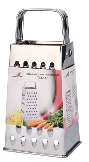 Nierdzewna czterostronna tarka Tola 17,5 cm