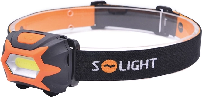 Solight Czołówka LED 3 W COB na 3 × AAA