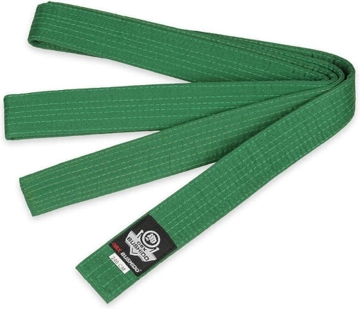 Zielony pas do kimona DBX Bushido OBI – 260 cm