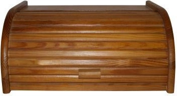 Chlebak bukowy jasny orzech 39 × 28 × 18 cm