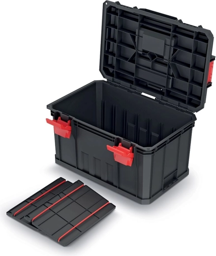 Modułowa skrzynka na narzędzia MODULAR SOLUTION 530 × 355 × 310 mm, czarna