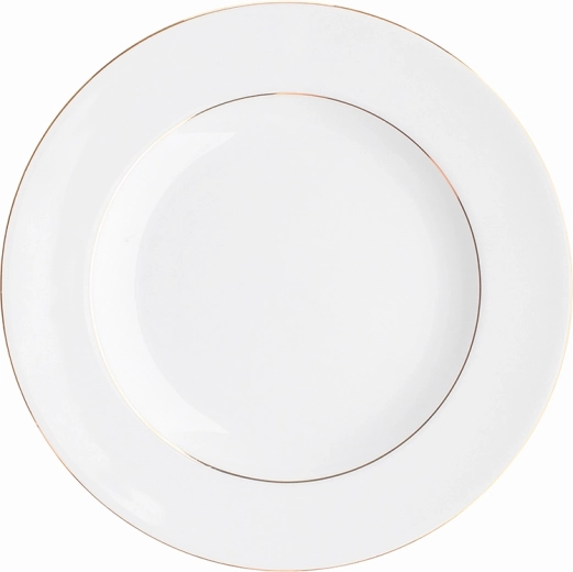Talerz płytki 20 cm MariaPaula Klasyka – złota linia