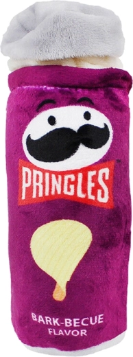 Fioletowa piszcząca zabawka dla psów Pringles