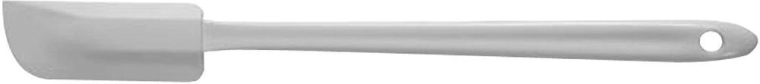 Kuchenny gumowy skrobak z plastikową rączką 25 cm, biały