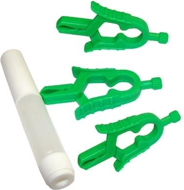 Zestaw pęset do kleszczy z pipetą na roztwór dezynfekujący (3 szt.)