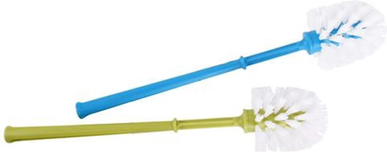 Plastowa szczotka do WC TORO bez podstawki, mix kolorów