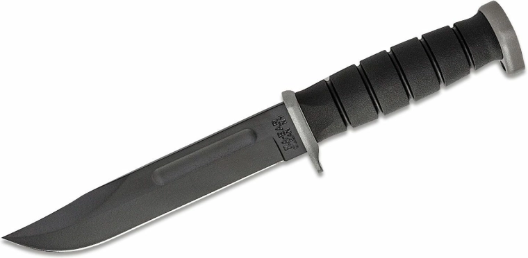 KA-BAR Extreme Fighting/Utility nóż D2, 18 cm, czarny, Kraton G, pochwa Kydex