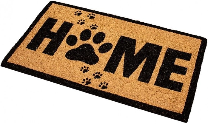Kokosowa wycieraczka z napisem HOME 40 × 70 cm