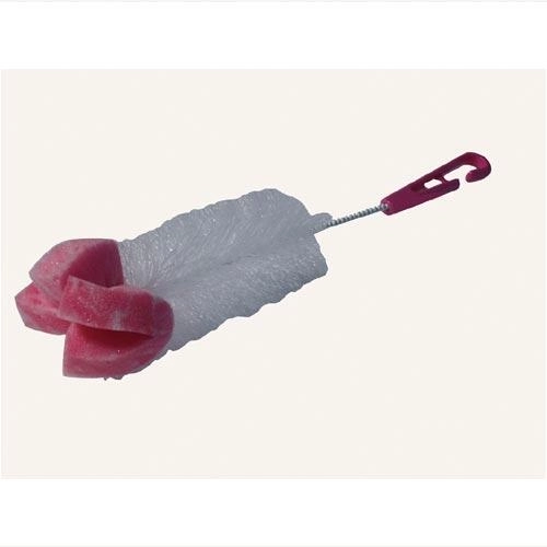 Szczotka do butelek z gąbką 6 cm