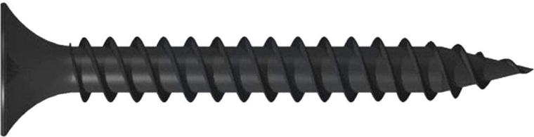 Wkręt do płyt gipsowo‑kartonowych 3,5 × 25 mm, gwint gruby, fosforanowany (1000 szt.)