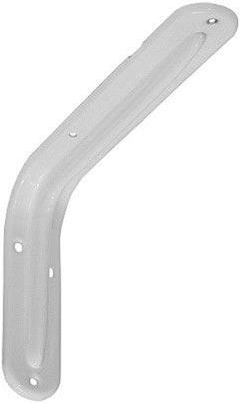 Wspornik konsolowy do półki 250 × 180 mm biały