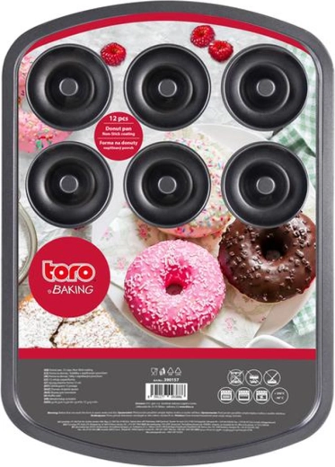 Forma do donutów TORO 12 szt. 40 × 28 cm