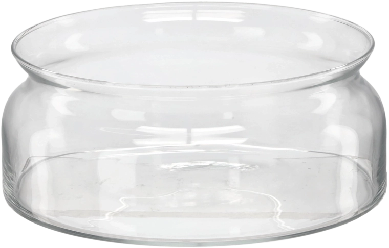 Szklana misa sałatkowa o pękatym kształcie 24 cm