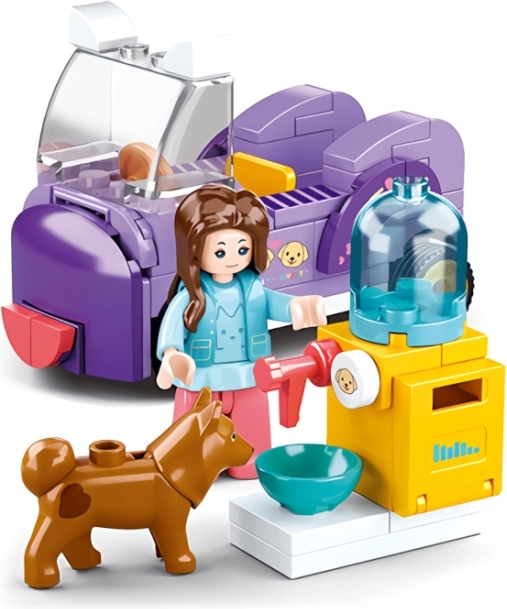 Sluban Girls Dream autko z karmnikiem dla piesków