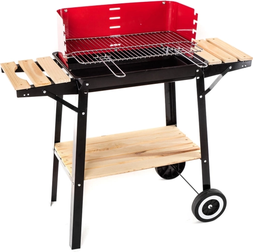 Ogrodowy grill węglowy WOOD 53 × 33 cm