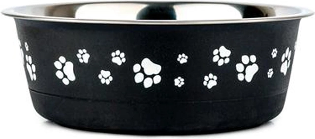 Miska dla zwierząt z antypoślizgowym spodem 450 ml stal nierdzewna