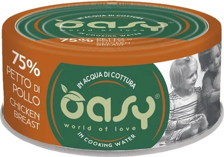 Oasy More Love piersi z kurczaka dla kotów 70 g