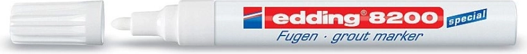 Marker do fug Edding 8200 biały