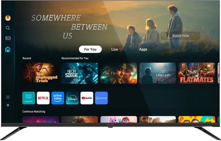 Sencor 55" 4K UHD Smart TV z systemem Tizen OS