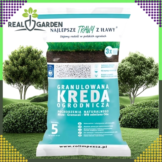 Premium granulowana kreda ogrodnicza 10 kg do odkwaszania gleby