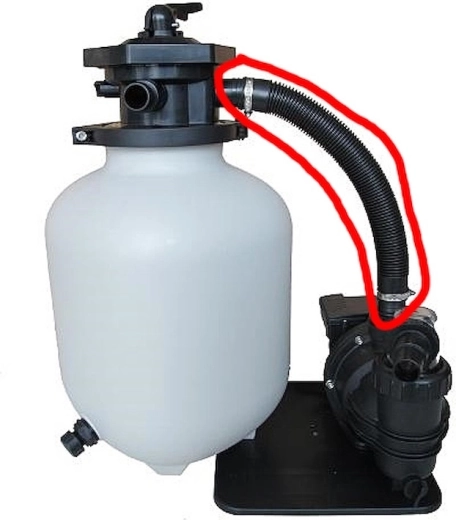 Wąż łączący do filtracji ProfiStar 6 (48 cm)