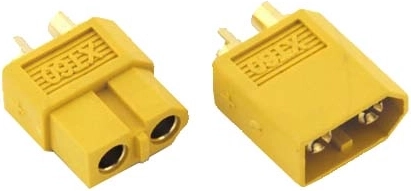 Para złączy zasilania XT60 (gniazdo + wtyczka)