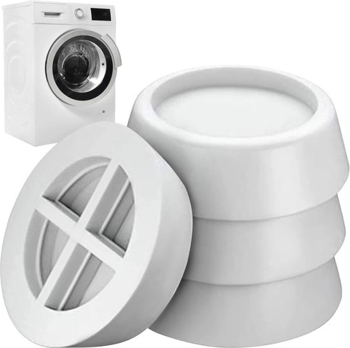 Antypoślizgowe podkładki antywibracyjne pod pralkę i urządzenia – 4 szt. RUHHY