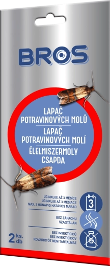 Bros pułapka na mola spożywczego 2 szt.