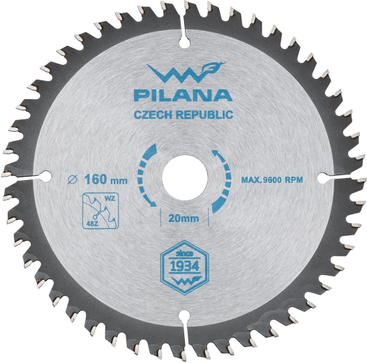 Tarcza pilarska PILANA SK 5255 WZ 160 mm, 48 zębów