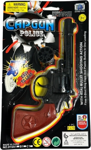 Pistolet na kapiszony dla dzieci