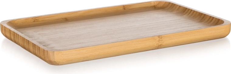 Talerz do serwowania z bambusa 28 × 18,5 cm BRILLANTE