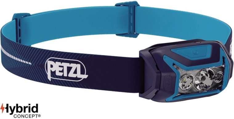 Petzl Actik Core niebieska ładowalna czołówka