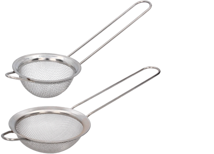 Zestaw metalowych sitek 7 cm i 8 cm