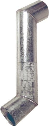 Kolano S 80 mm ocynkowane