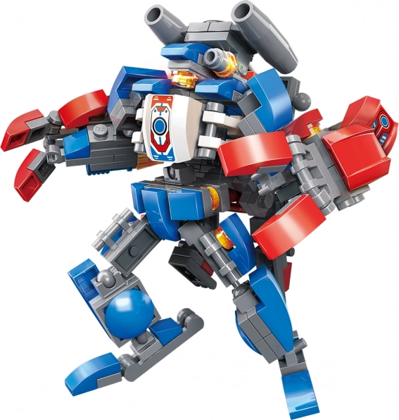 Qman MechaCorps Blast Fighter 2w1 zestaw konstrukcyjny