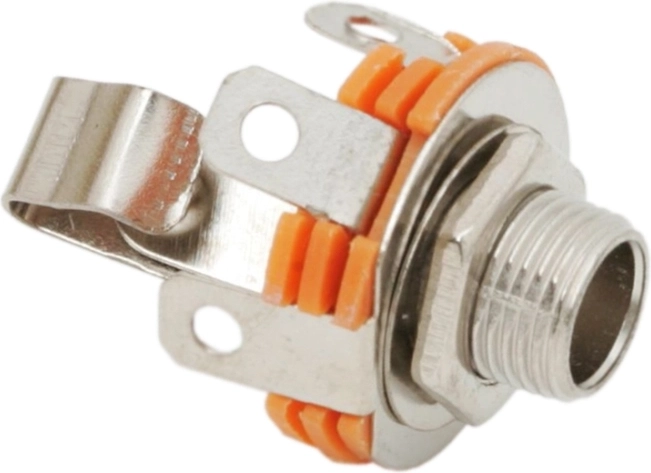 Panelowe mono gniazdo jack 6,3 mm z przełącznikiem