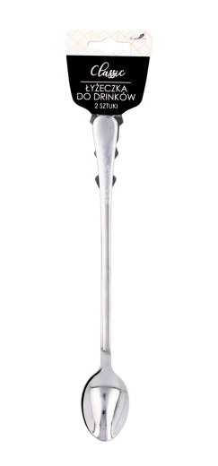 Zestaw barmańskich łyżeczek mieszających Classic, 20,5 cm, stal nierdzewna, 2 szt.