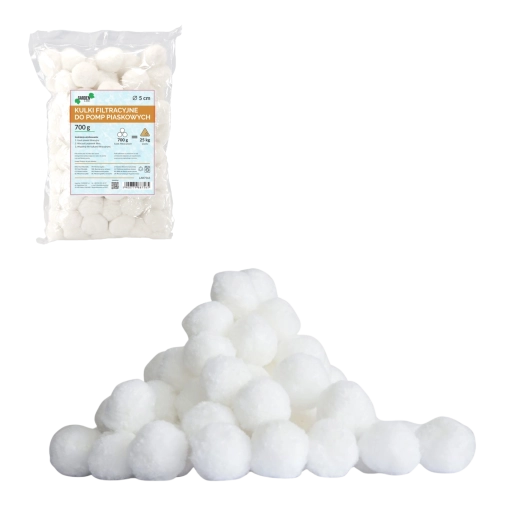 Kulki filtracyjne do basenu 700 g – zamiennik piasku filtracyjnego