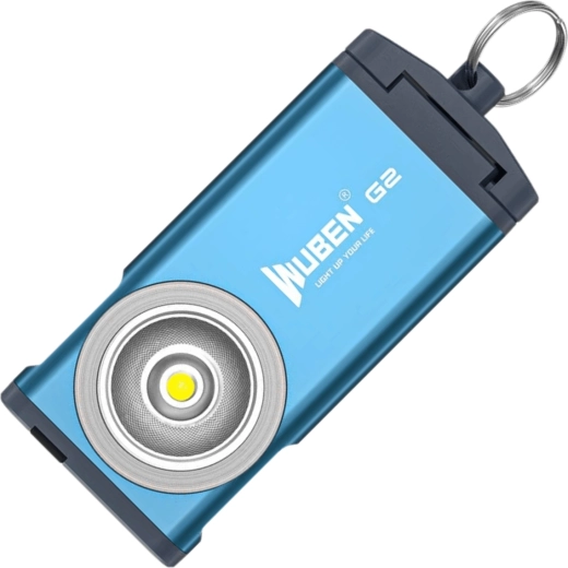 Wuben G2 Blue mini latarka na klucze 500 lm niebieska