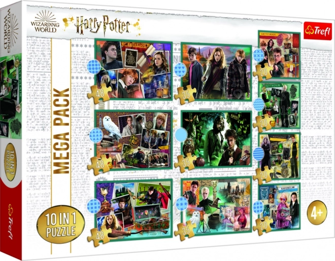 Puzzle 10 w 1 HARRY POTTER – czarodziejski świat