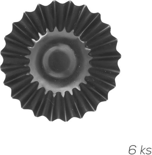Metalowe foremki do tartaletek 5,5 cm (6 szt.)