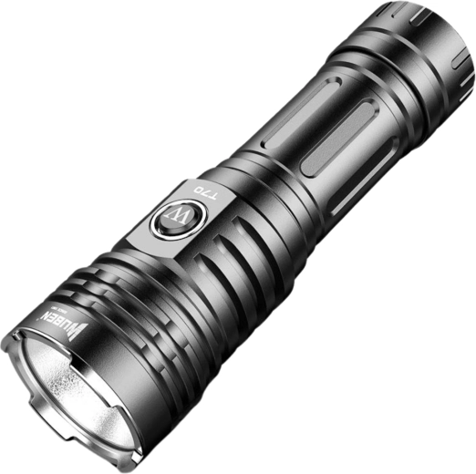 Wuben T70 latarka czołowa taktyczna 4200 lm, czarna