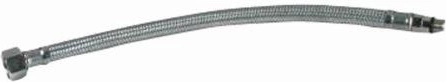 Wąż dopływowy ze stali nierdzewnej M10 × 3/8", 60 cm