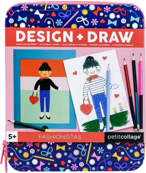 Petit Collage zestaw projektowy modowy