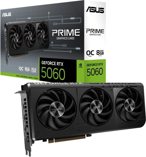 Karta graficzna ASUS PRIME GeForce RTX 5060 OC 8GB