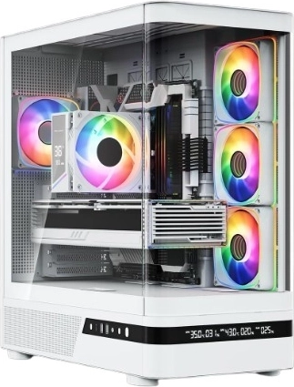 Obudowa Modecom Volcano AQ200 ARGB midi tower biała